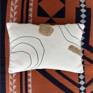 Boho Patterned Throw Pillow